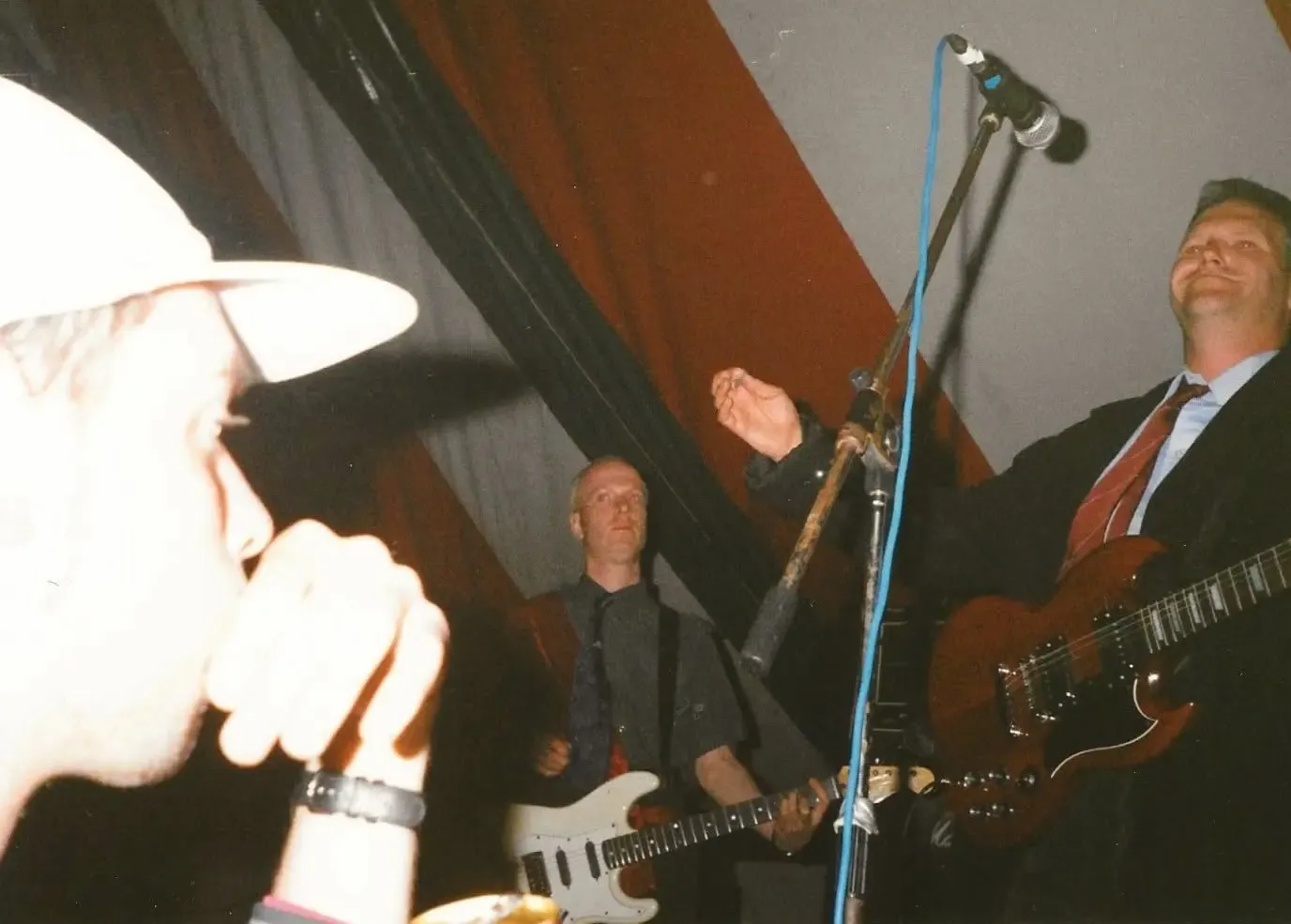 Cardiacs performing at Glastonbury Festival, 27 June 1999